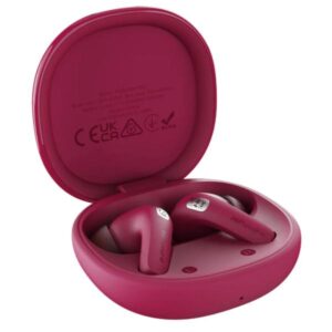 AUDIFONO HIFUTURE FLYBUDS4 ANC INALÁMBRICO BLUETOOTH CON CANCELACION DE SONIDO FUCSIA