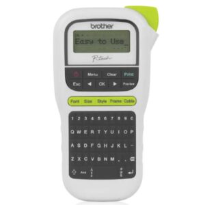 IMPRESORA DE ETIQUETA BROTHER PTH110 20MM/SEG PORTÁTIL 2 LINEAS DE IMPRESIÓN