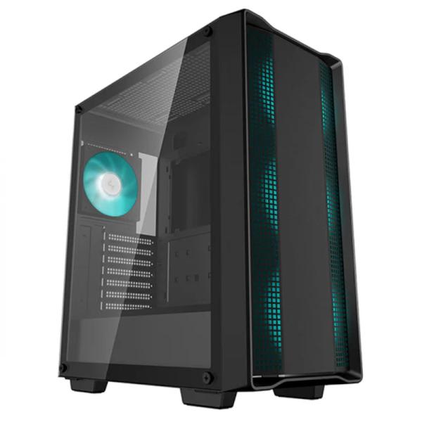 CASE RGB DEEPCOOL CC560 V2 MID TOWER VENTILADORES 4 DE 120MM CON VIDRIO LATERAL Y MALLA FRONTAL R-CC560-BKGAA4-G-2 NEGRO
