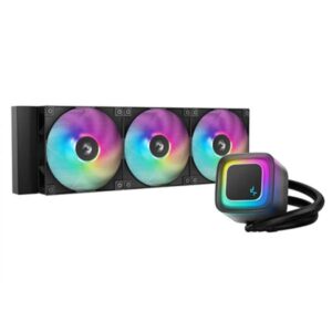 ENFRIAMIENTO LIQUIDO RGB DEEPCOOL LE360 V2 AIO 360MM R-LE360-BKAMMC-G-2 NEGRO