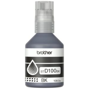 TINTA BROTHER BTD100BKMEX INKJET UHY PARA MINI21TH COLOR NEGRO