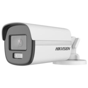 CAMARA BULLET ANÁLOGA HIKVISION DS-2CE12DF0T-F(2.8MM)(O-STD) (E) 2 MP F1.0 COLOR 24/7 LUZ BLANCA HASTA 40 M IP67 300512600 BLANCO