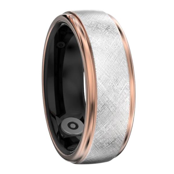 ANILLO INTELIGENTE HIFUTURE FUTURE RING 2 BLUETOOTH 5.3 WATERPROOF TALLA 56MM TITANIO ORO ROSA