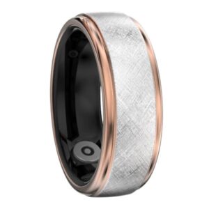 ANILLO INTELIGENTE HIFUTURE FUTURE RING 2 BLUETOOTH 5.3 WATERPROOF TALLA 60MM TITANIO ORO ROSA