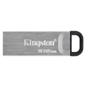 MEMORIA USB 512GB KINGSTON DATA TRAVELER KYSON USB-A 3.2 GEN 1 DTKN/512GB PLATEADA
