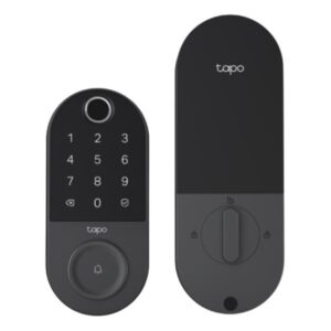 CERRADURA INTELIGENTE TP LINK TAPO DL110(US) TECLADO DIGITAL CON HUELLA WI-FI / BLUETOOTH NEGRO