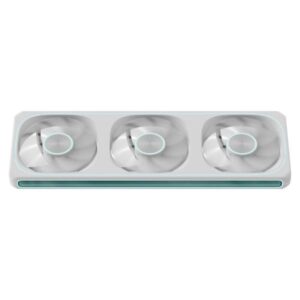 ABANICO ARGB FORMULA V LINE TRIPLE FAN AIR FUSION 3 WH 360MM 4 PIN PWM + 3 PIN ARGB 4711401664314 BLANCO