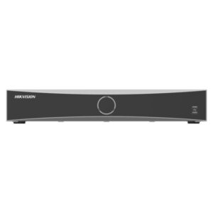 GRABADORA NVR HIKVISION DS-7732NXI-K4/16P(D) 32 CANALES 4K 64TB H.265+ ACUSENSE CON POE NEGRO