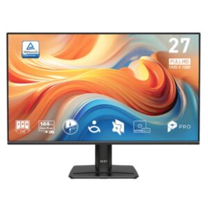MONITOR MSI PRO MP271 E14A 27" PLANA FHD 1920X1080 144 HZ IPS AMD FREESYNC / HDMI / DISPLAYPORT VGA 9S6-3PE9CM-004 NEGRO