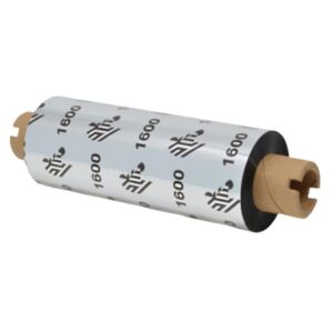 RIBBON DE CERA ZEBRA 01600GS08407 PARA IMPRESIORAS TT 84MMX70MM 24 UNIDADES/CAJA