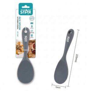 CUCHARA ARROCERA WINNING STAR ST-7567 SILICONA / NYLON FS-1658-WST-38864 GRIS