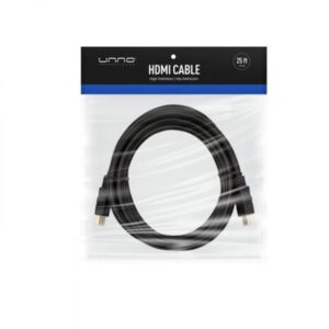 CABLE UNNO TEKNO HDMI 7.5M /25FT CB4125BK NEGRO