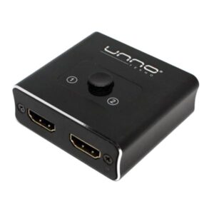 SWITCH UNNO TEKNO HDMI BIDIRECTIONAL HB1201BK NEGRO