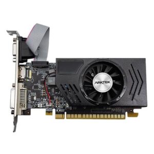 TARJETA DE VIDEO ARKTEK GEFORCE GT730 4GB 128BIT LP DDR3 700 MHZ AKN730D3S4GL1 NEGRO