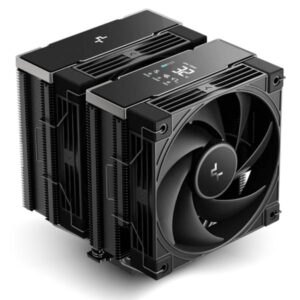 ENFRIAMIENTO DE AIRE DEEPCOOL AK620 G2 DIGITAL NYX LGA1851 / AM5/AM4 2X120MM R-AK620G2-BKNNMN-GJD-1 NEGRO